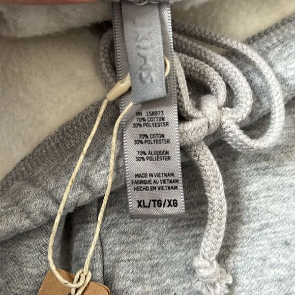 NWT Skims Heather Gray Cotton Fleece Jogger - Size XL - Picture 6 of 8